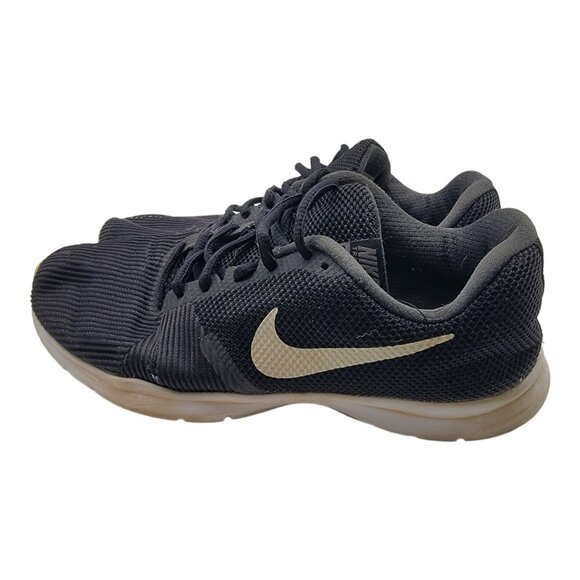 Nike Shoes Womens 10 Flex Bijoux Black Running Crossfit Training Gym 881863-001 - Picture 5 of 11